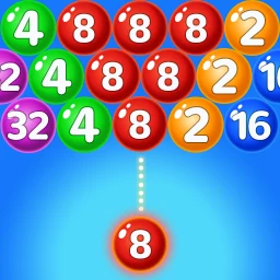 Icône de Bubble Shooter de Nombre