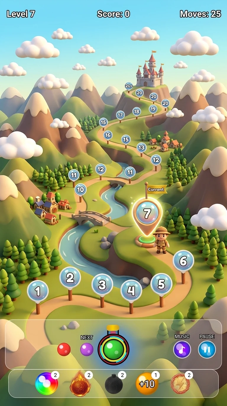 Bubble Pop Journey screenshot