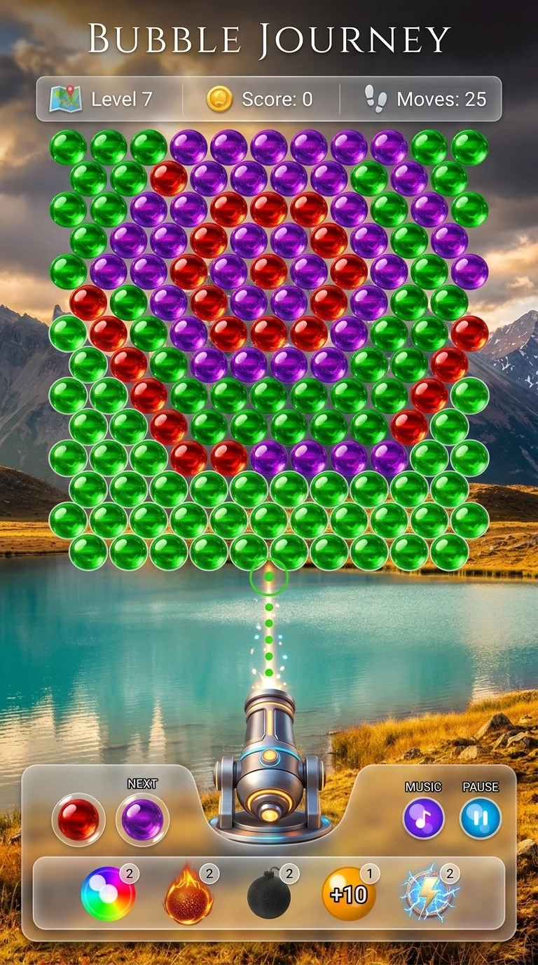 Bubble Pop Journey screenshot
